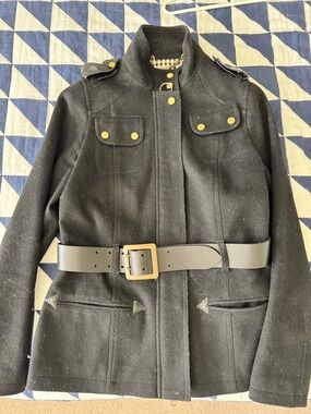 Size 6 BARBOUR International Ladies' Alternator Duffle Motorcycle Utility Coat